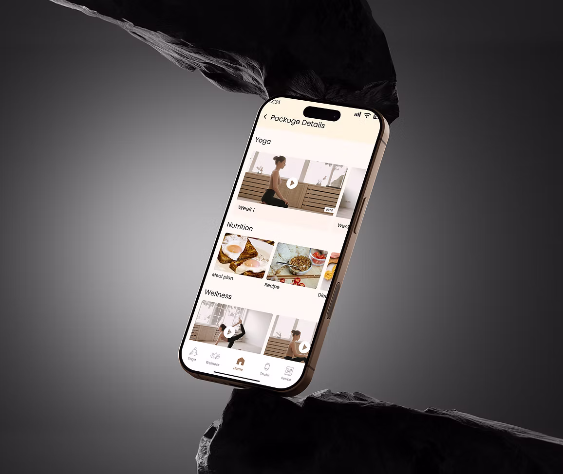 Juno pregnancy assistance app on a phone